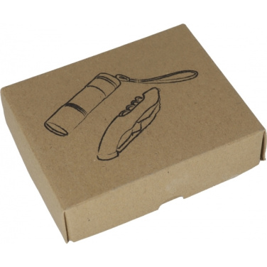 Logo trade promotional gift photo of: Set torch and pocket knife DOVER